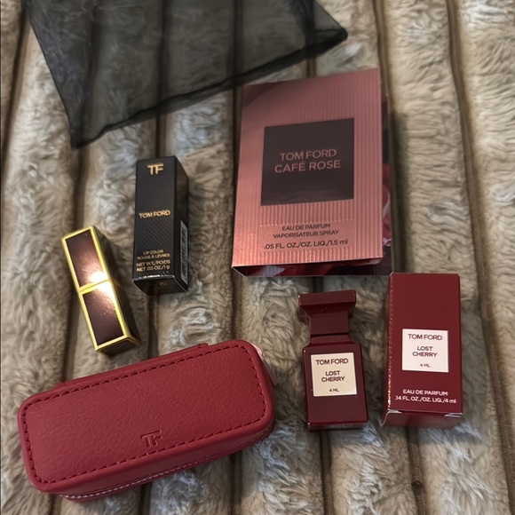 Tom Ford Lipstick and  Set - Cherry and Rose - Picture 1 of 8